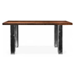 Axel Distressed Square Beam Style Heavy Duty Table Base for Restaurant Tables