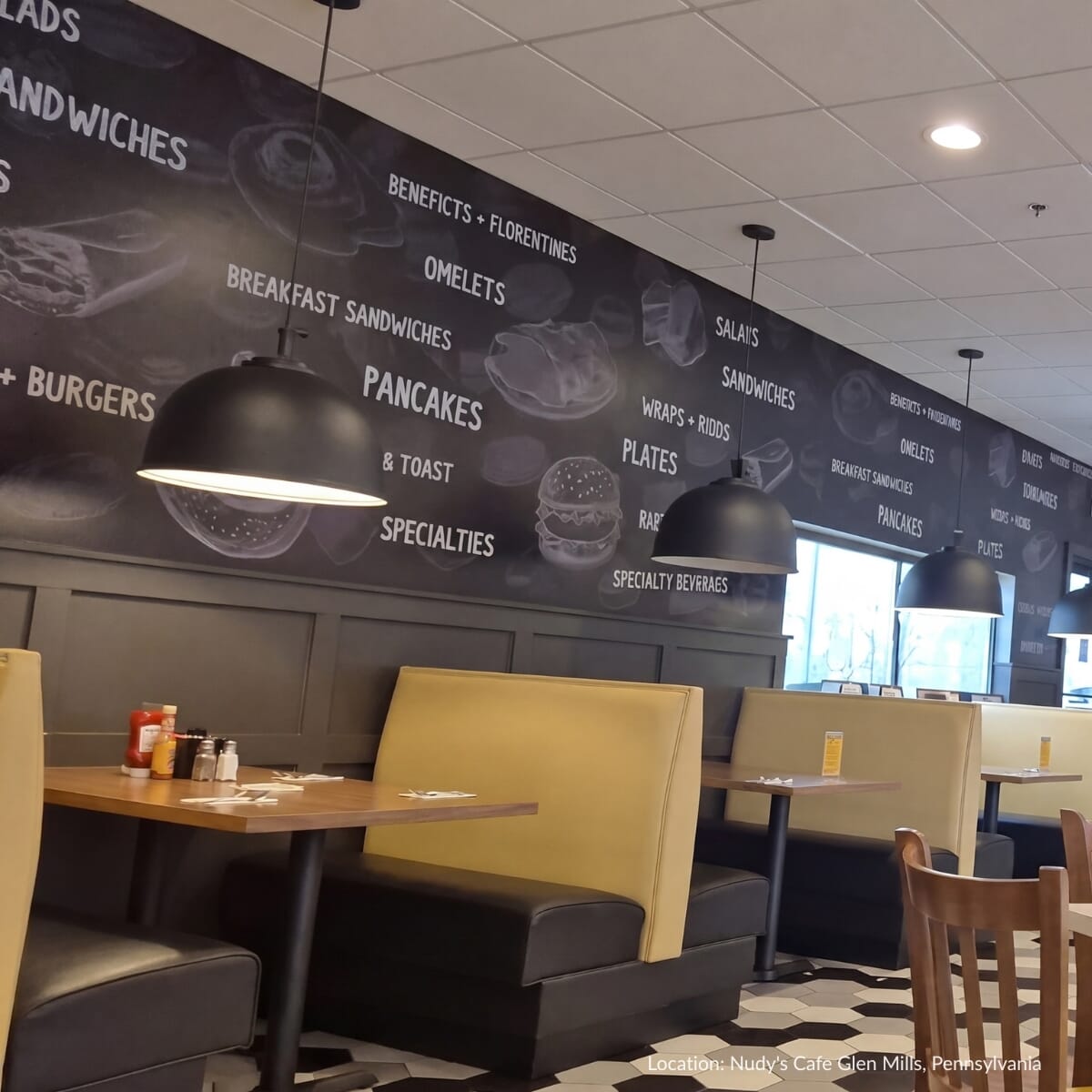 Custom Standard Style Restaurant Booth