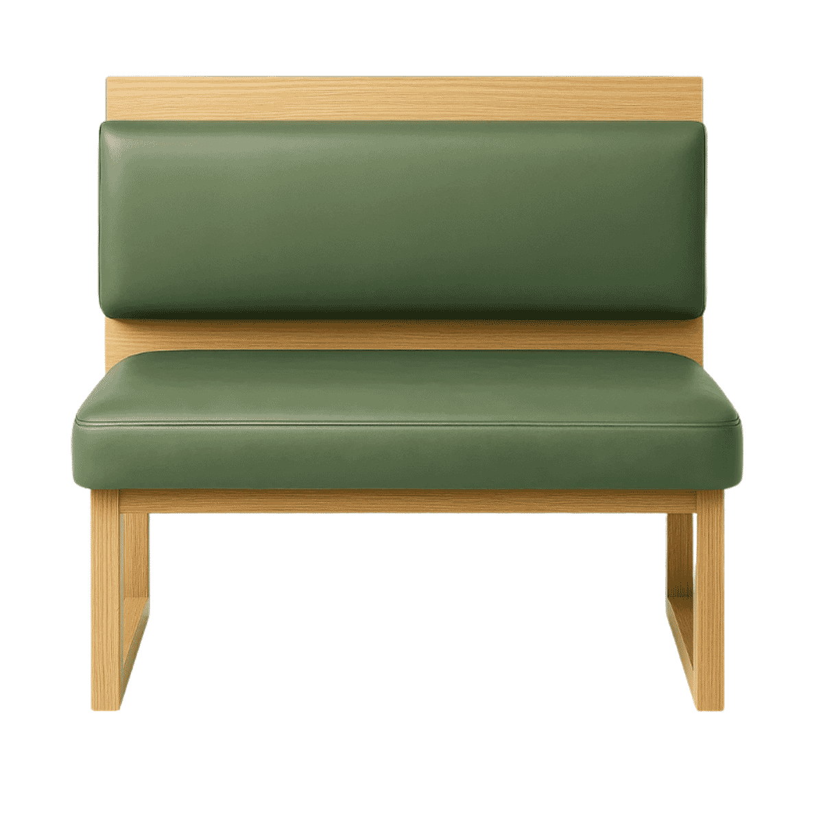 Naven Restaurant Booth with Upholstered Cushions