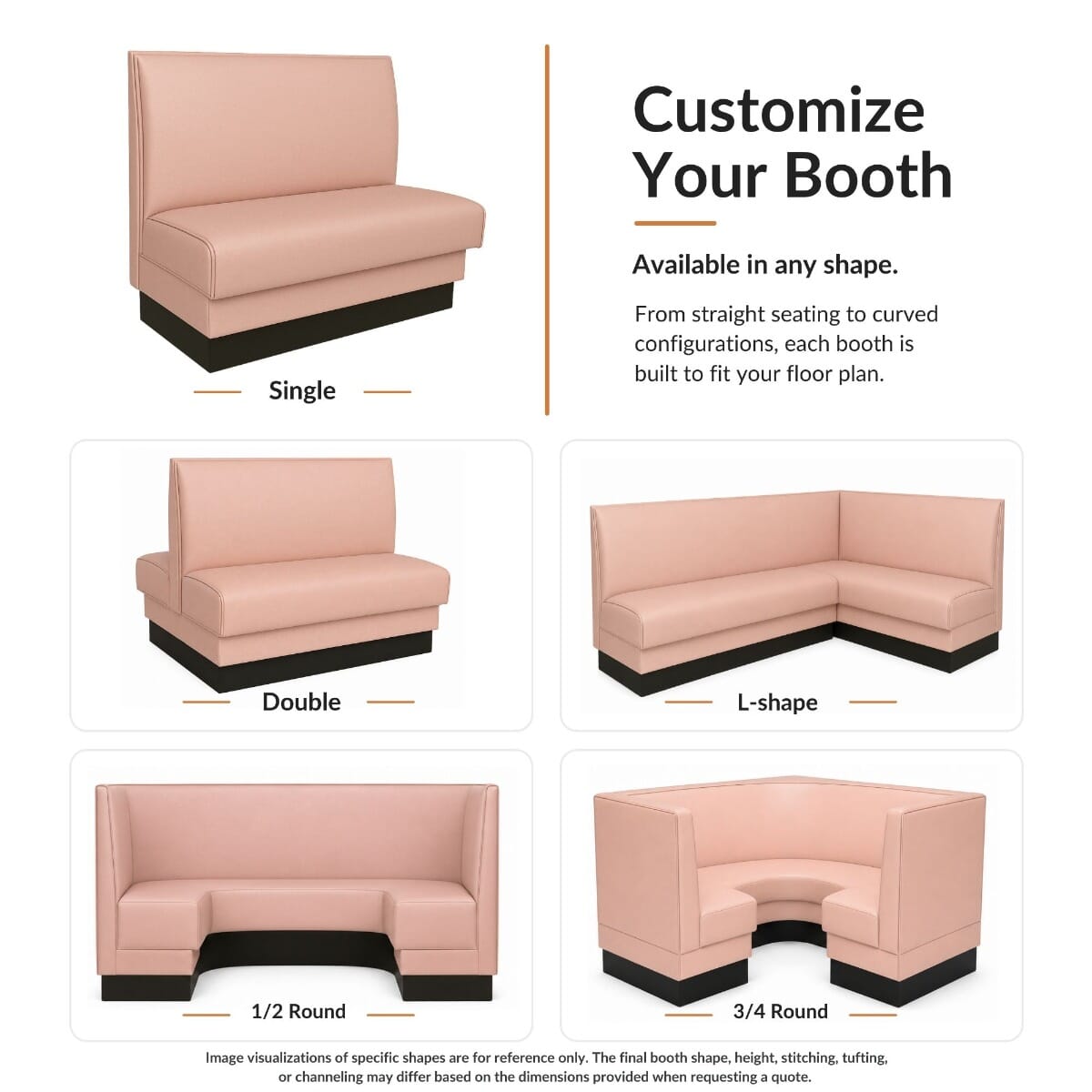 Classic Style Restaurant Booth