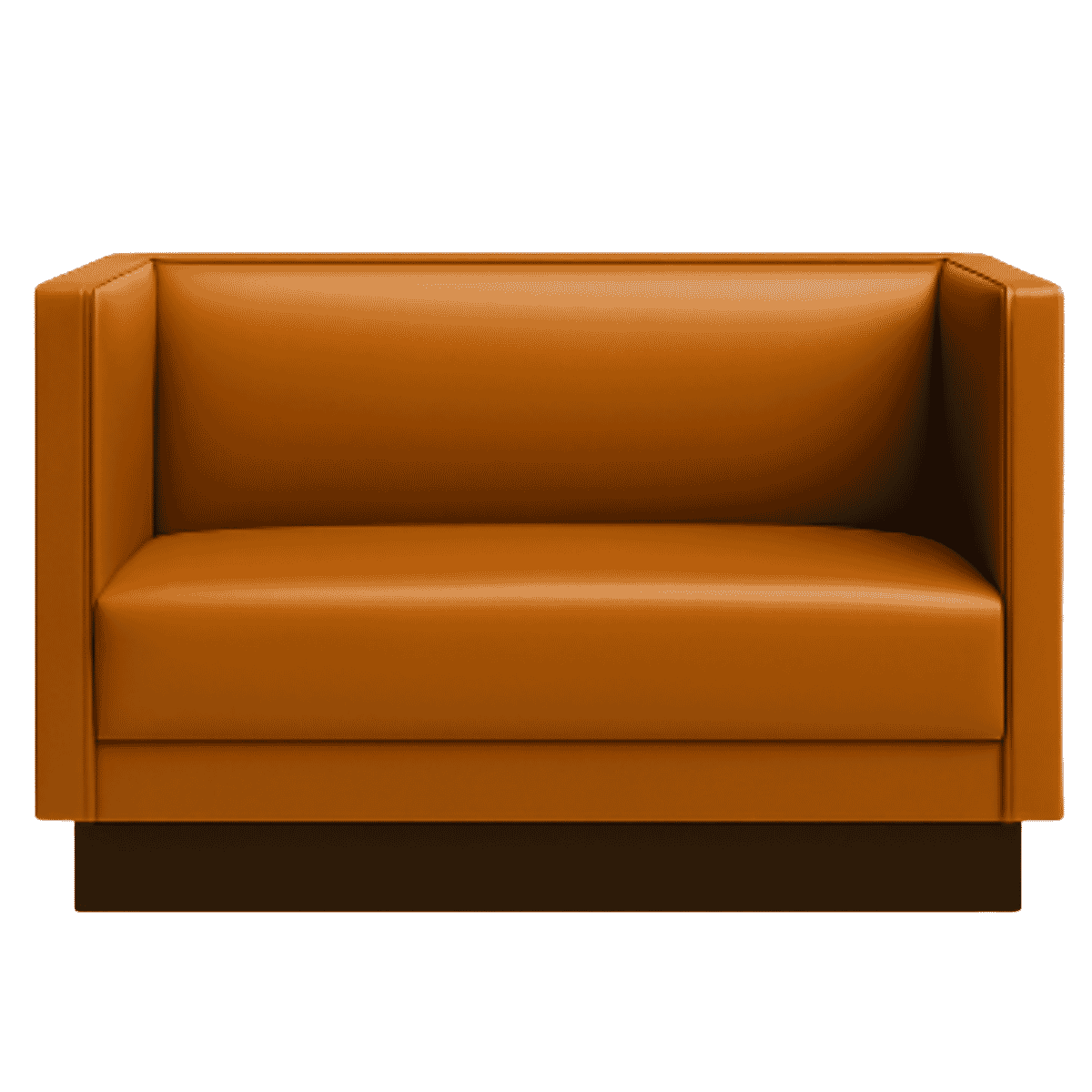 Nova Minimalist Fully Upholstered Restaurant Booth