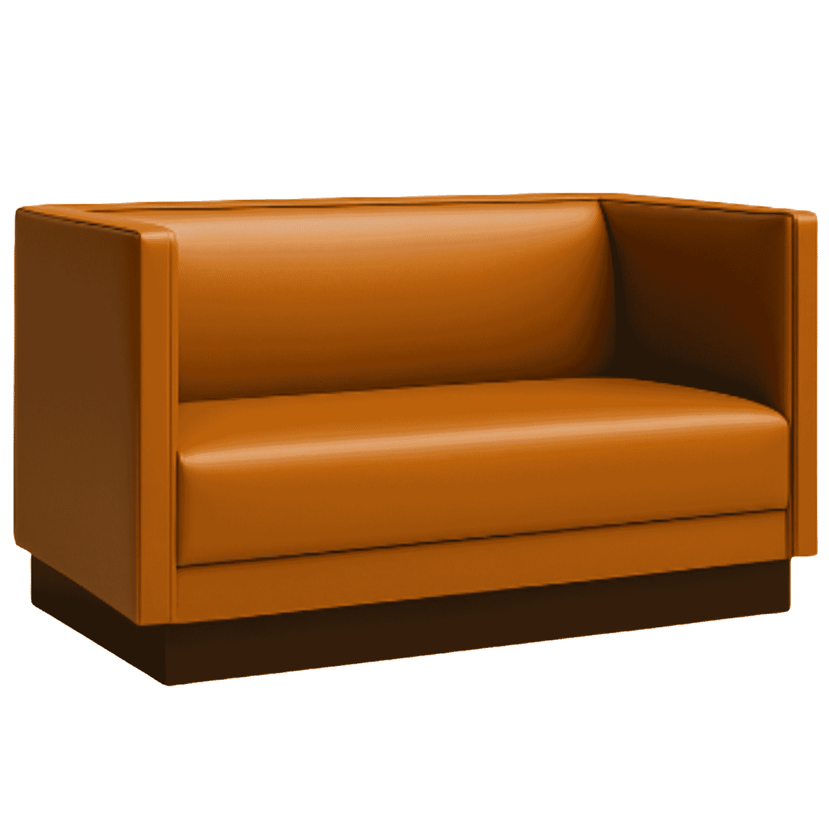 Nova Minimalist Fully Upholstered Restaurant Booth