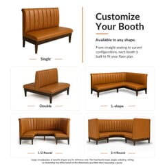 Soho Custom Channel Restaurant Booth
