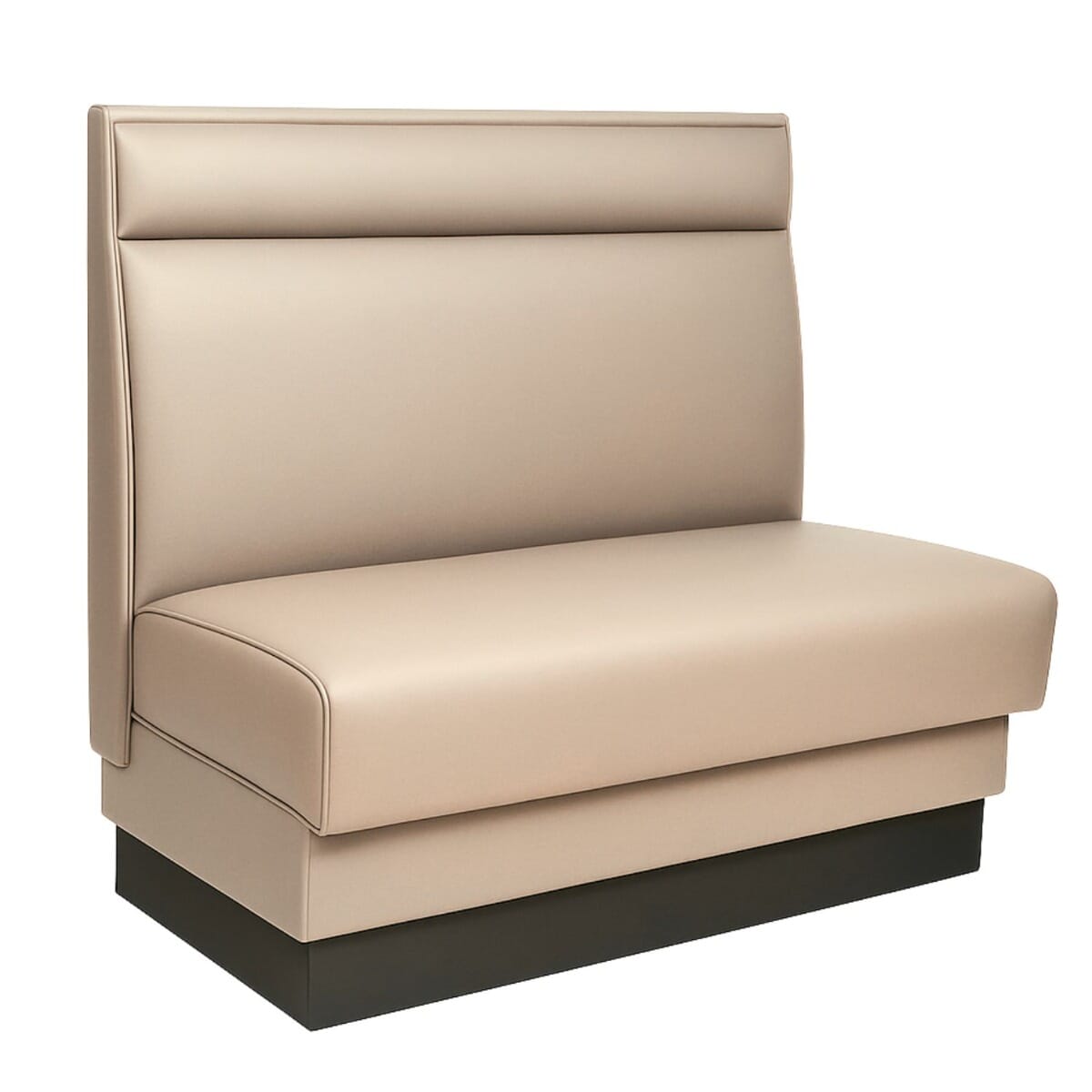 Basic Style Restaurant Booth with Headroll