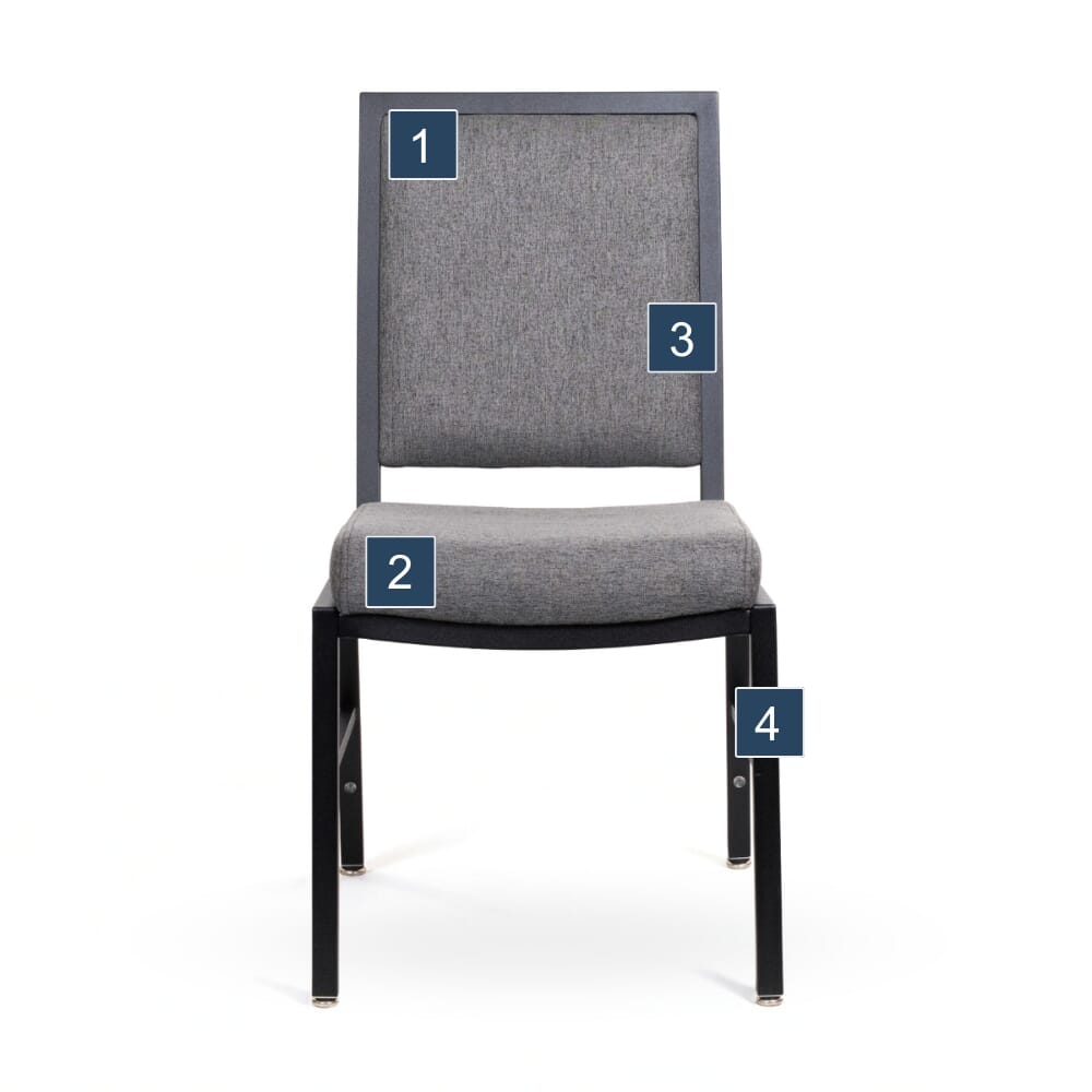 Harlan Banquet Chair Features