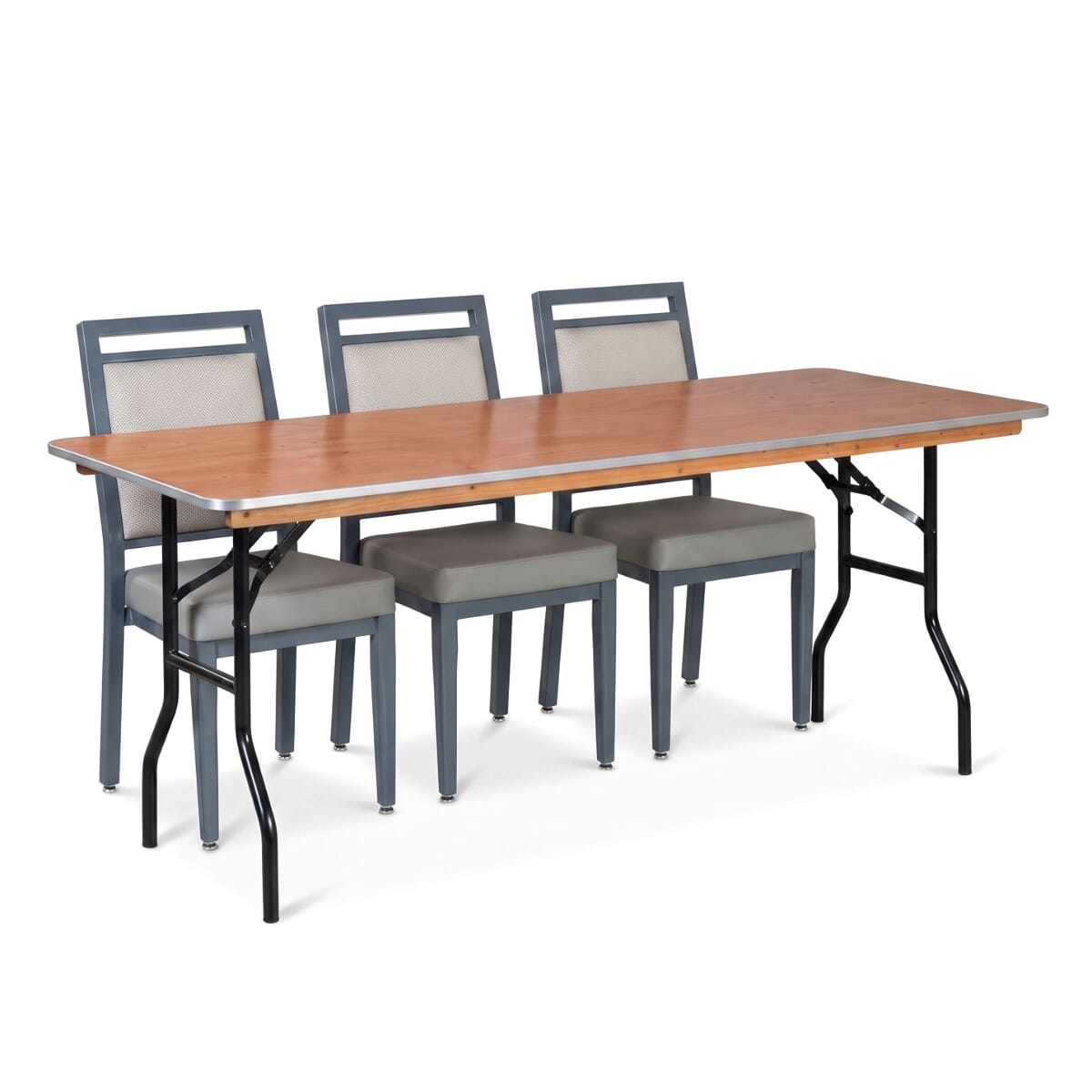 3-Seat Atticus Restaurant Banquet Set  with Folding Table