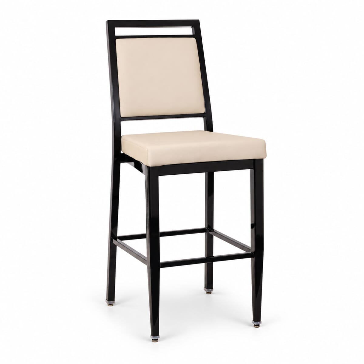 Atticus Quick Ship Steel Banquet Bar Stool in Black Finish