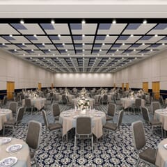 Arvid Trapezoid Stackable Aluminum Banquet Chair
