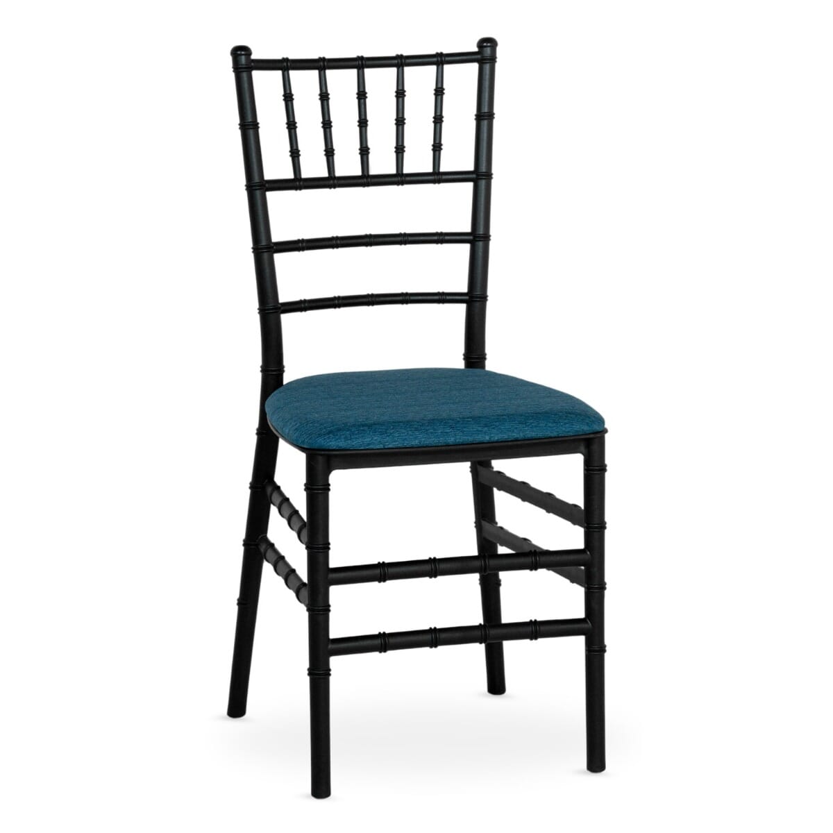 Chiavari Resin Ballroom Stackable Chair in Black