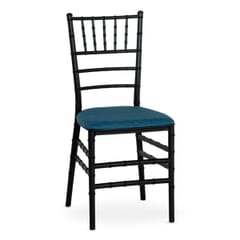 Chiavari Resin Ballroom Stackable Chair in Black
