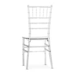 Chiavari Clear Resin Ballroom Stackable Chair