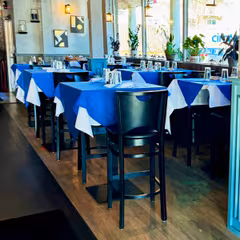 Chloe Solid Black Beech Wood Commercial Bar Stool With Upholstered Seat