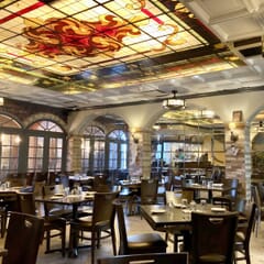 Chloe Solid Walnut Beech Wood Restaurant Chair With Upholstered Seat