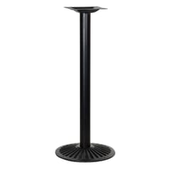 Indoor/Outdoor Round Black Cast Iron Table Base (18