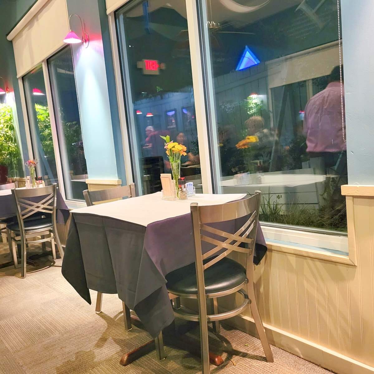 Clear Coat Distressed Steel X-Back Commercial Chair