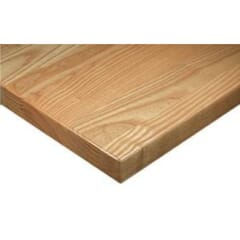 Solid Ash Plank Table Top