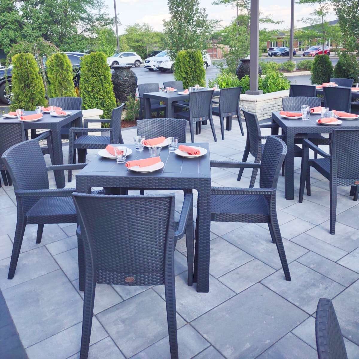 Dark Grey Arizona Indoor/Outdoor Complete Table