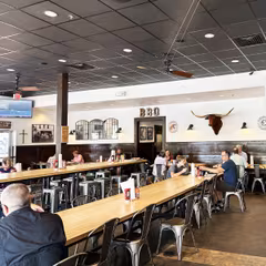 Distressed Clear Steel Tolix Stackable Restaurant Chair