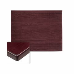 Solid Beech Wood Table Top in Dark Mahogany