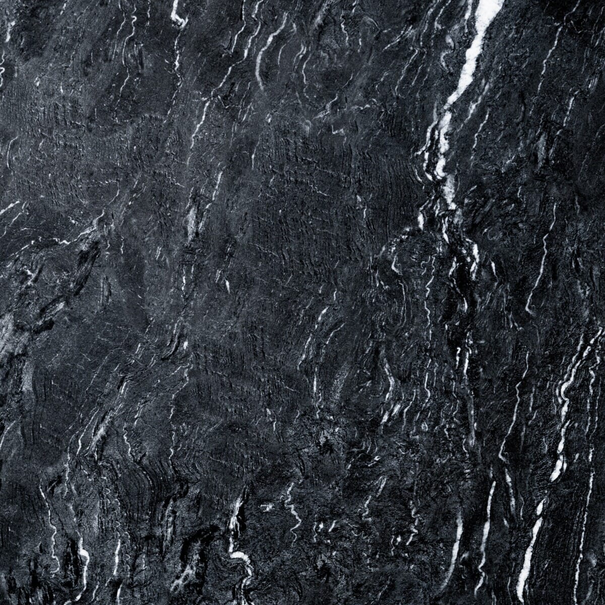 Economy Sintered Stone Restaurant Table Top in Black and White