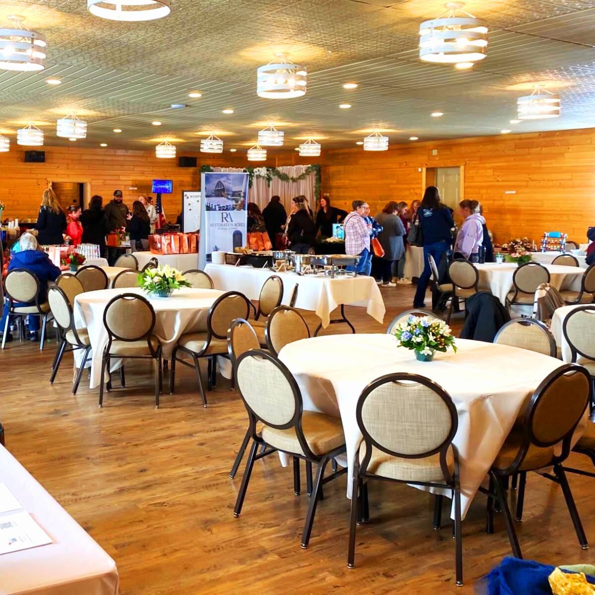 Eliseo Teardrop Back Stackable Aluminum Banquet Chair