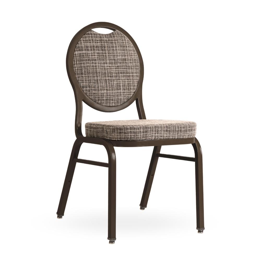 Eliseo Teardrop Stackable Steel Banquet Chair
