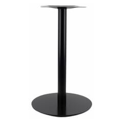 Contemporary Commercial Black Powder Coated Round Table Base (23