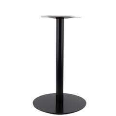 Contemporary Commercial Black Powder Coated Round Table Base (23D)”