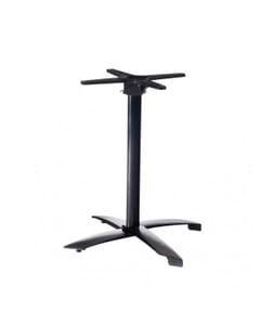 Indoor/Outdoor Folding Table Base in Black (26" x 26")
