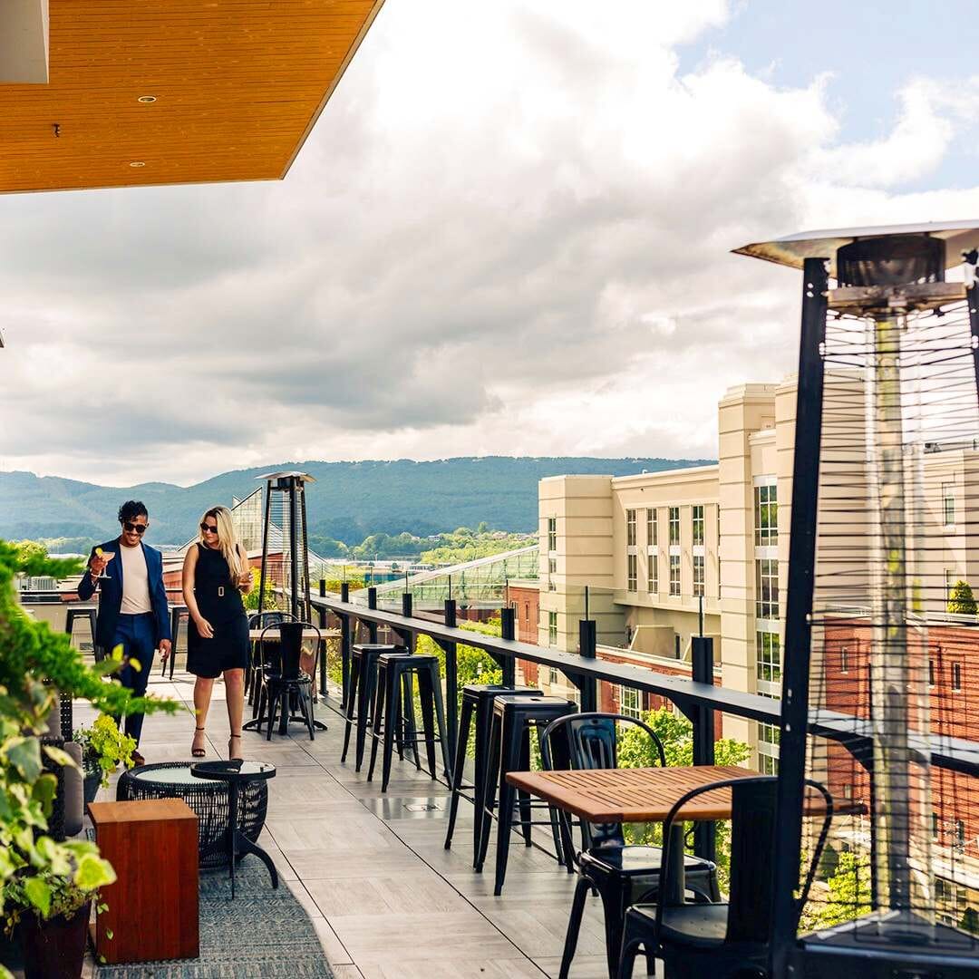 Black Steel Tolix Restaurant Backless Bar Stool