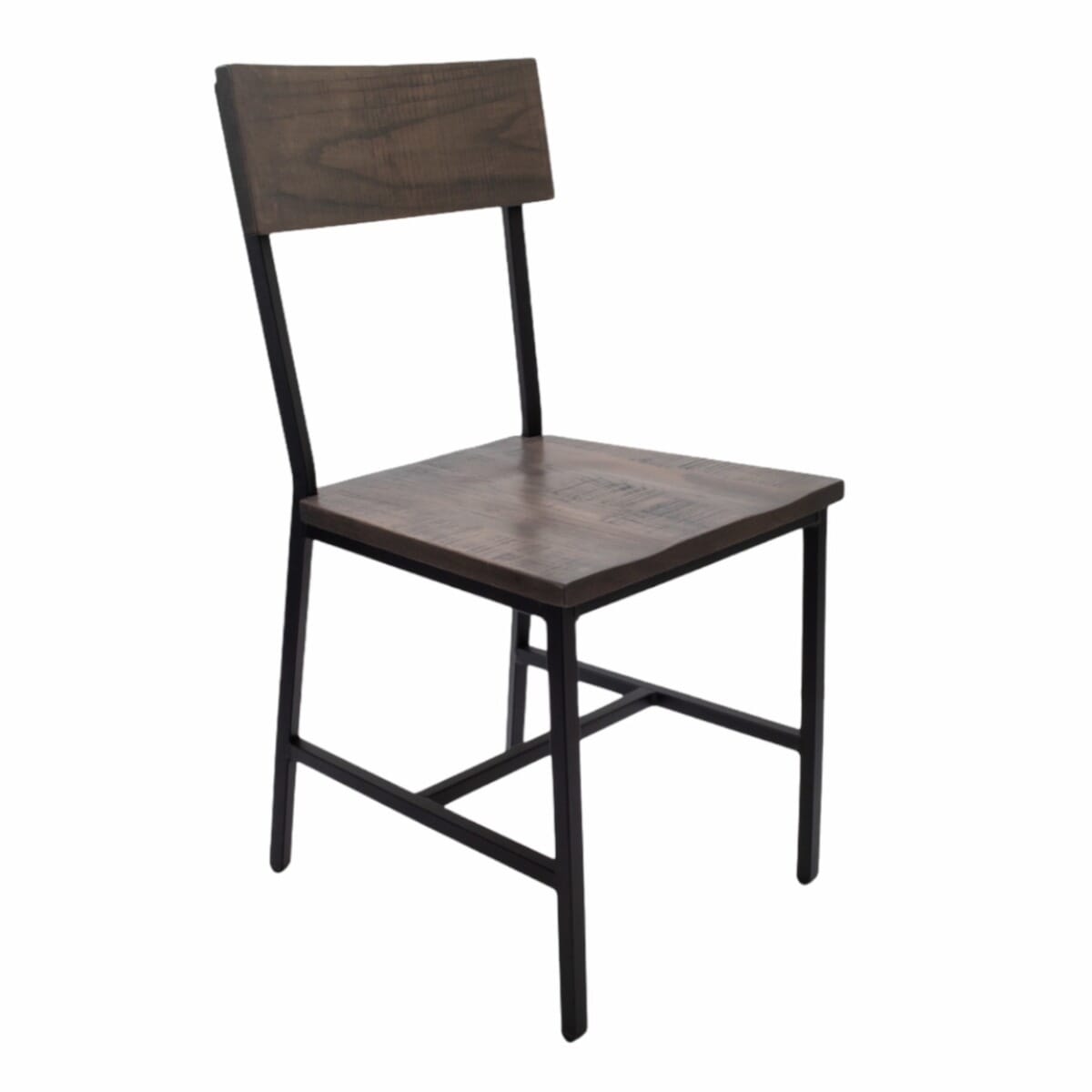 Wood steel chair sale