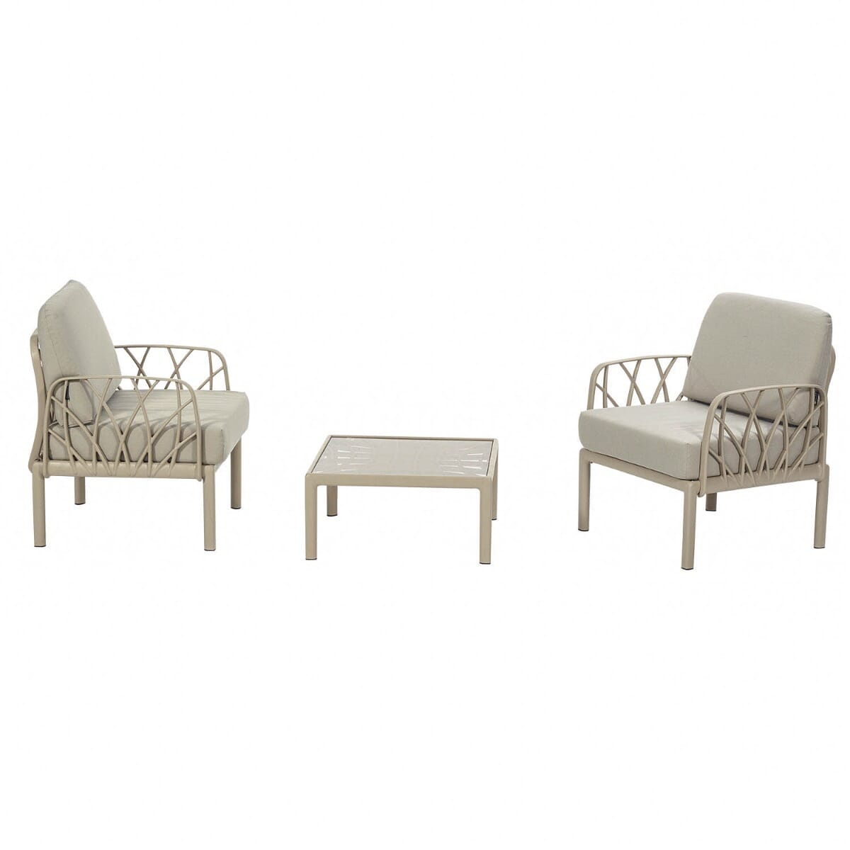 3 Piece - Venice Modular Outdoor Lounge Set