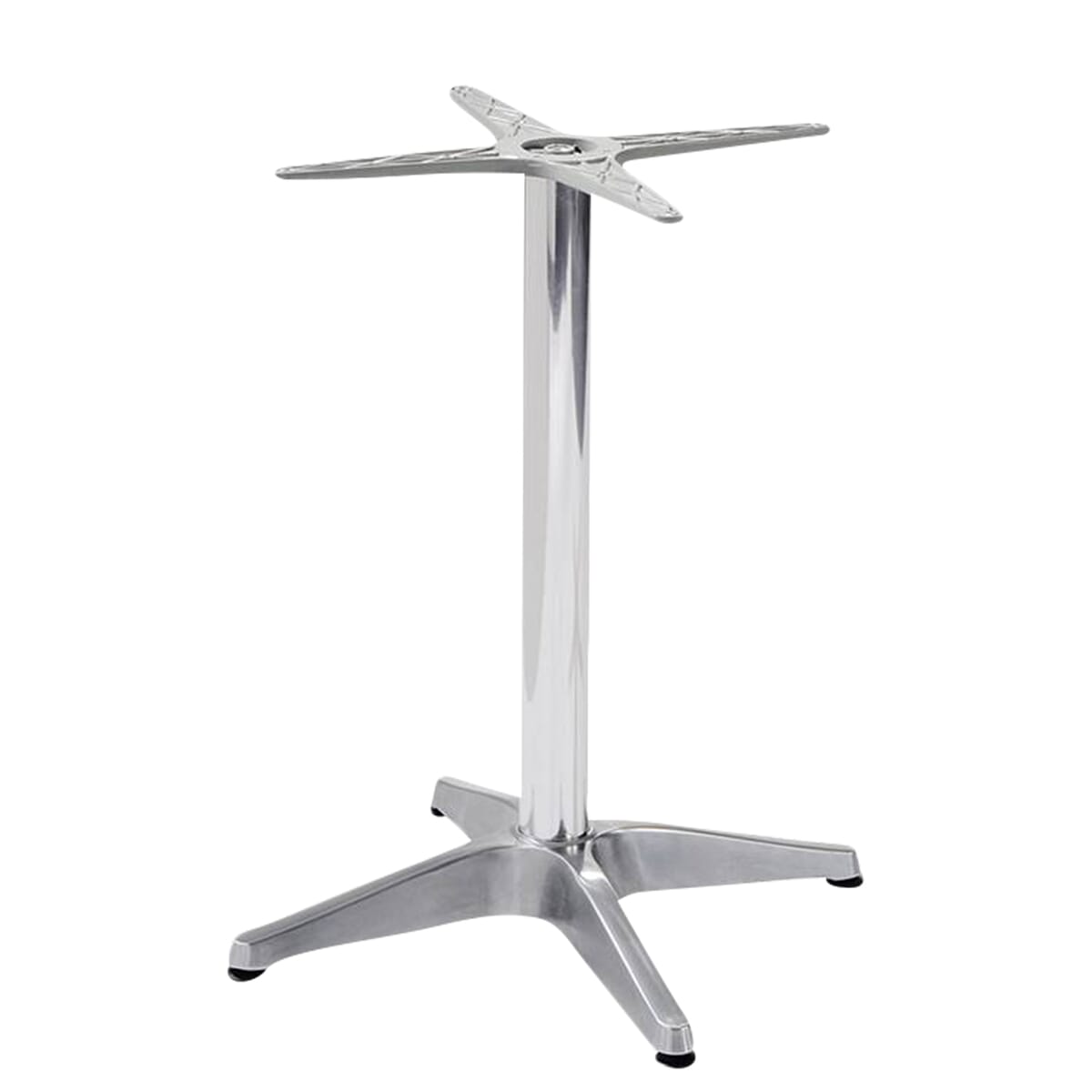Restaurant Table Base - Lightweight Aluminum Design Outdoor