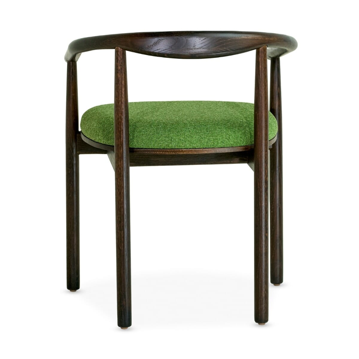 Hazel Modern Walnut Upholstered Restaurant Chair