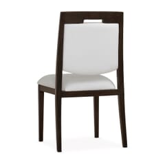 Kinsley Aluminum Wood-Grain Chair