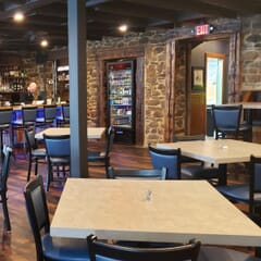 Honeycomb High-Pressure Melamine Indoor Table Top in Cement Finish