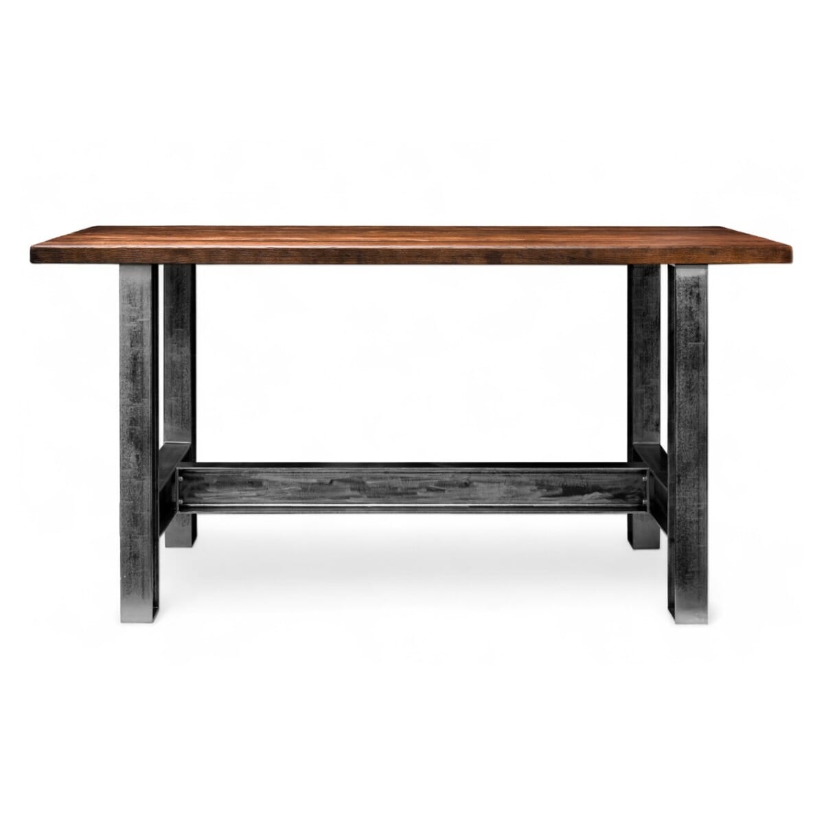 Hudson Distressed I-Beam Style Table Base for Restaurant Tables