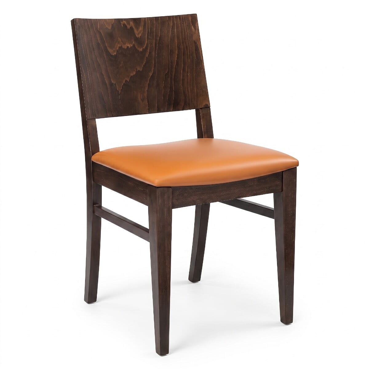 Solid Wood Madison Commercial Chair in Walnut