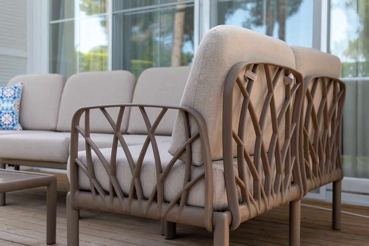 Venice Modular Outdoor Lounge Set - L-Shape Sectional Sofa