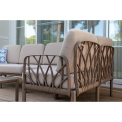 Venice Modular Outdoor Lounge Set - L-Shape Sectional Sofa