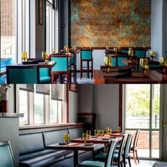 Fully Upholstered Walnut Wood Morgan Restaurant Bar Stool