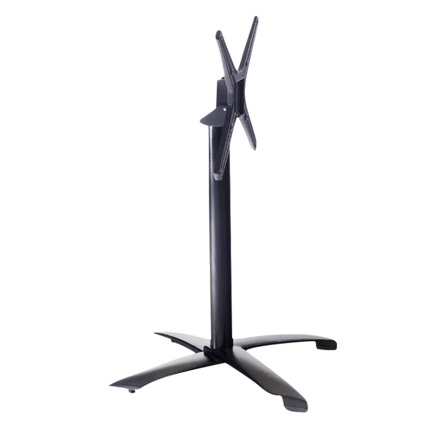 Commercial Aluminum Indoor/Outdoor Folding Table Base in Black (26&Prime;x26&Prime;)