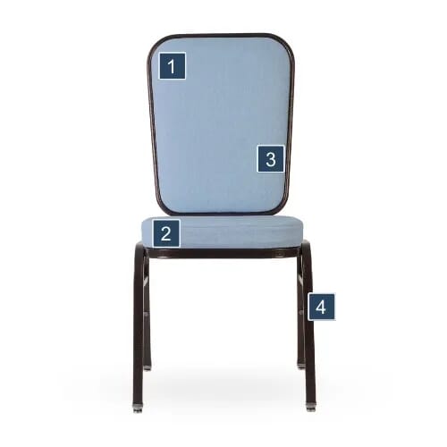 Lucca Banquet Chair Features