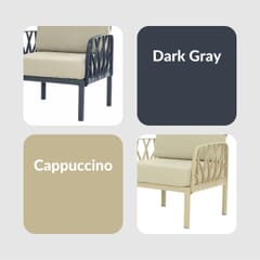 5 Piece -Venice Modular Outdoor Lounge Lovechair Set