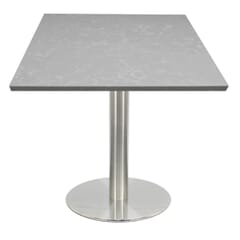 Quartz Restaurant Table Top in Nebula Grey