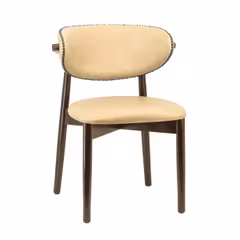 Ruby Modern Walnut Finish Wood Restaurant Chair