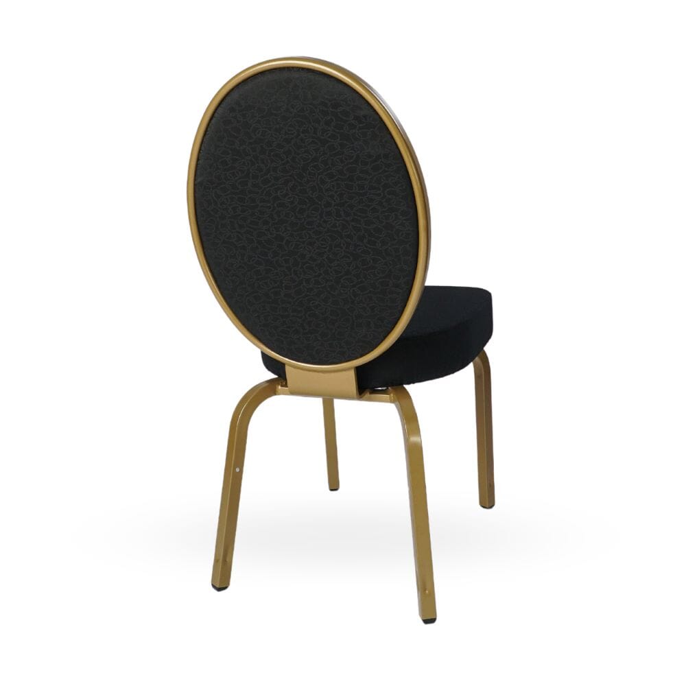 Ophelia Oval Flex Back Stackable Aluminum Banquet Chair