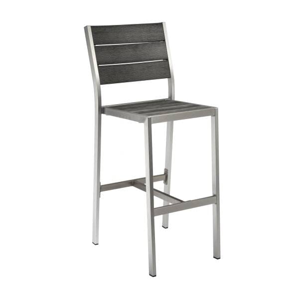 Outdoor aluminum bar discount stools with backs