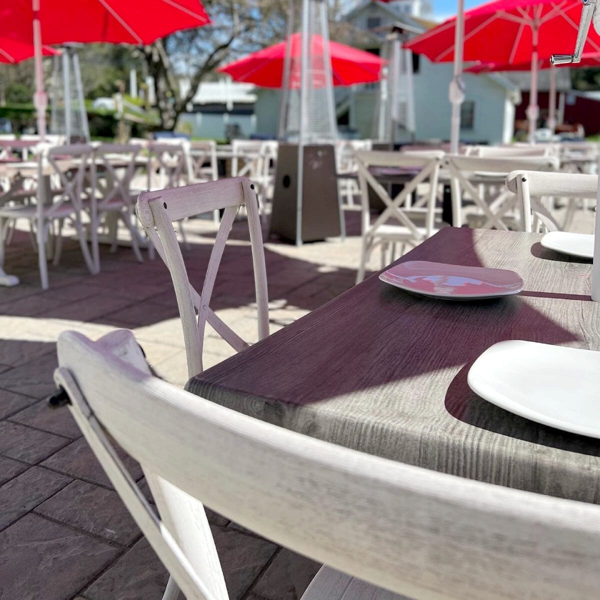 Composite discount outdoor seating