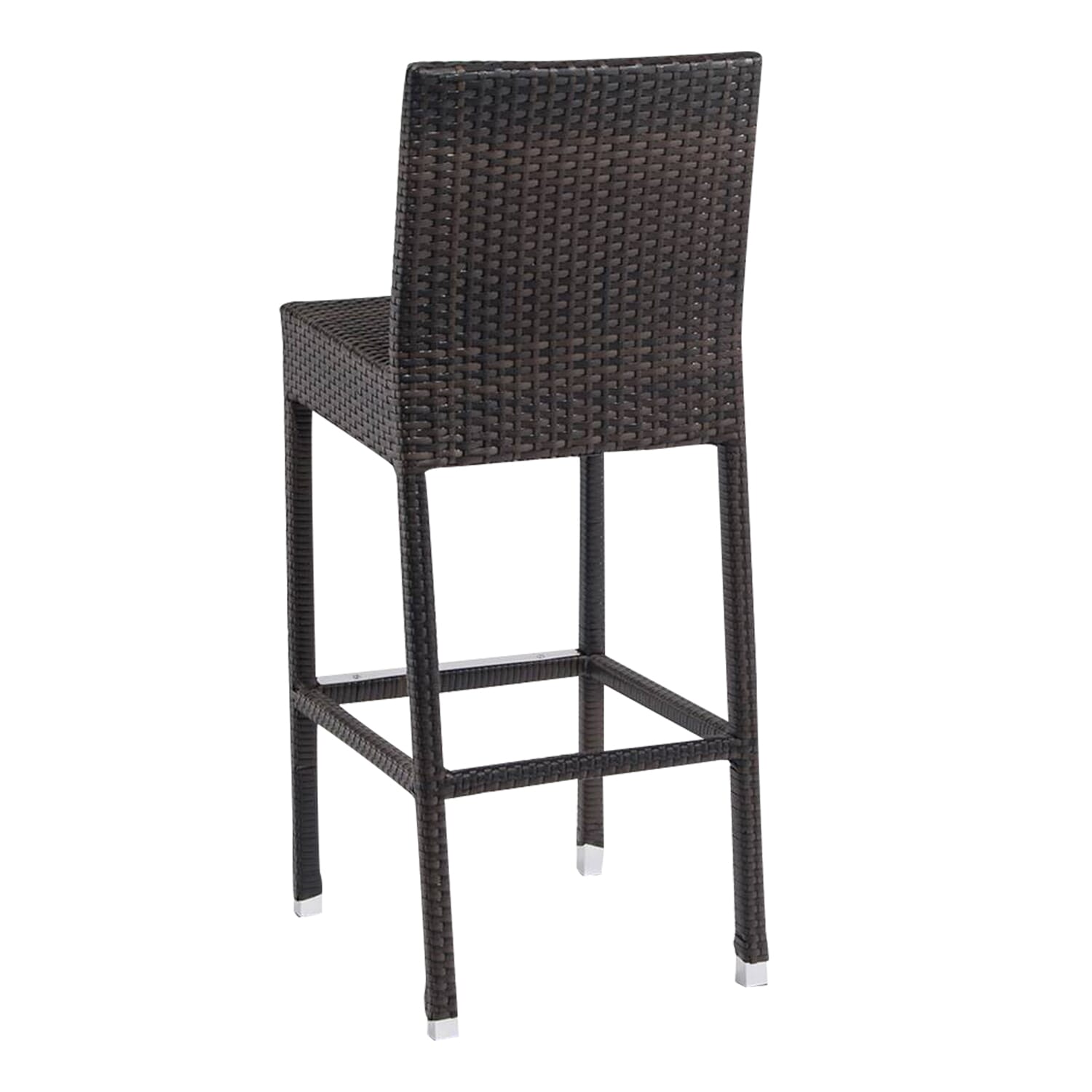 Black shop wicker bar